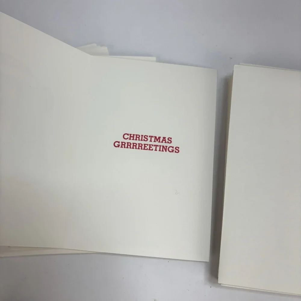 Vintage Sandra Boynton Christmas Cards (17) Bear Holiday Envelopes